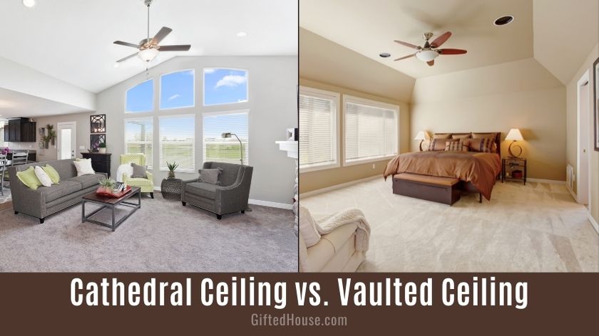 Vaulted vs Cathedral ceiling