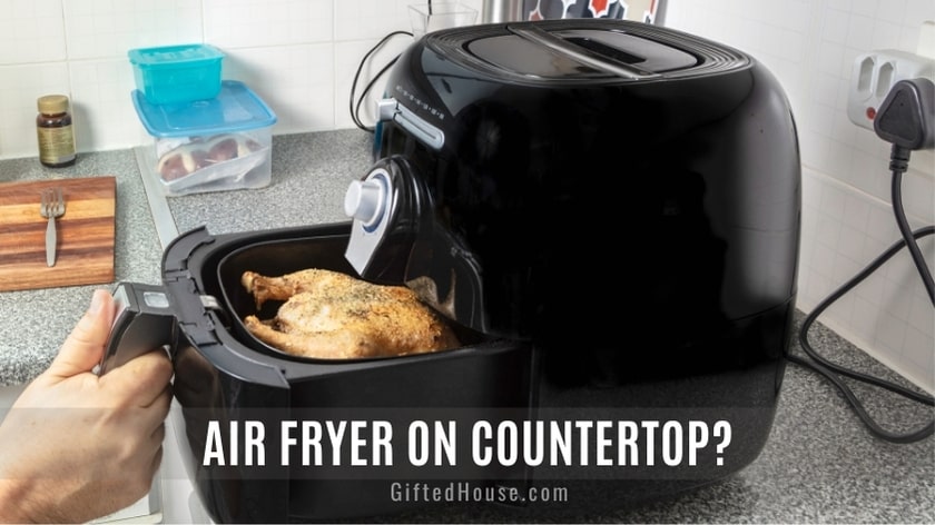 Air Fryer on Countertop